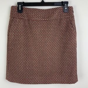 LOFT Fall Colors Skirt 4P